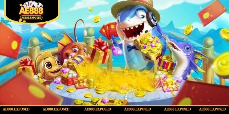 Săn cá xèng trở thành game siêu phẩm được giới trẻ săn đón rầm rộ tại AE888. 