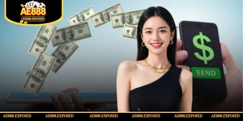 Điều kiện bắt buộc khi thực hiện giao dịch rút tiền tại AE888