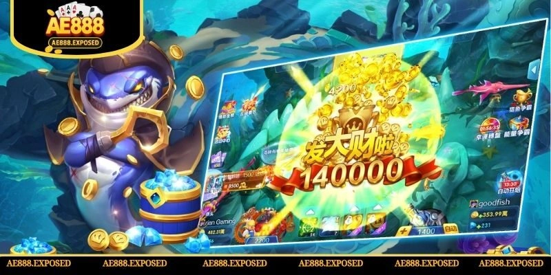 Những ưu điểm độc quyền trong sảnh bắn cá AE888