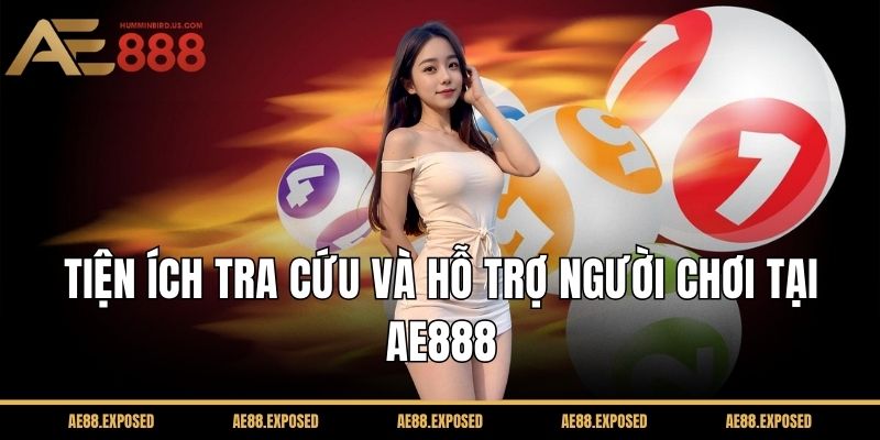 Tiện ích tra cứu và hỗ trợ người chơi tại AE888